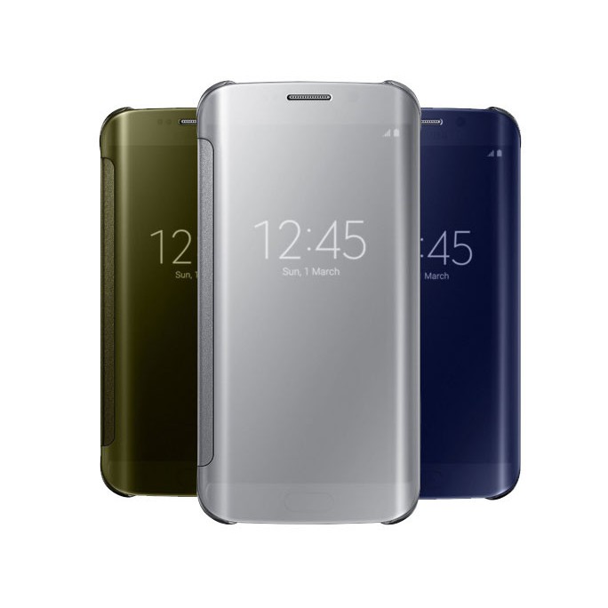 BARU!! S VIEW COVER S6 EDGE CASE S6 EDGE COVER CASE SAMSUNG GALAXY S6 EDGE