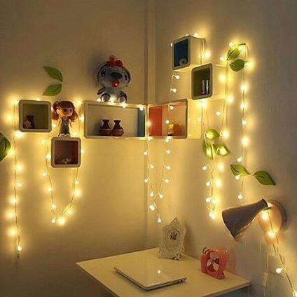 TERMURAH - LAMPU LED DEKORASI KAMAR WARM WHITE / LAMPU TIDUR HIAS / TUMBLR LIGHT LAMPU TIDUR