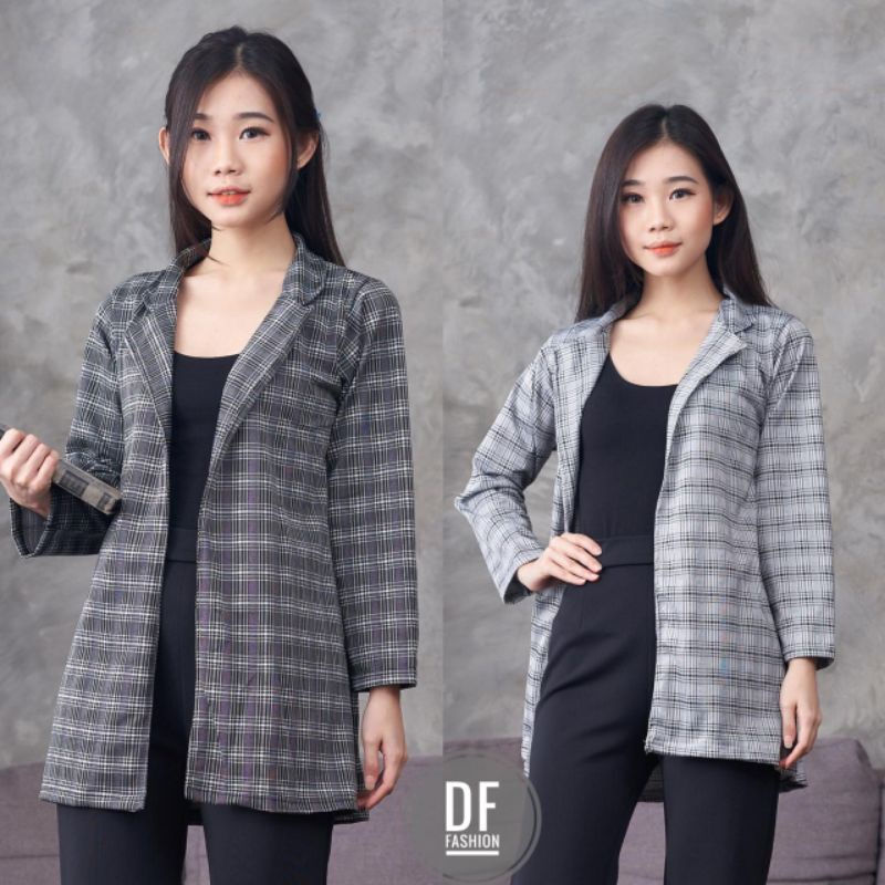 OUTER Cardigan Wanita Model Krah