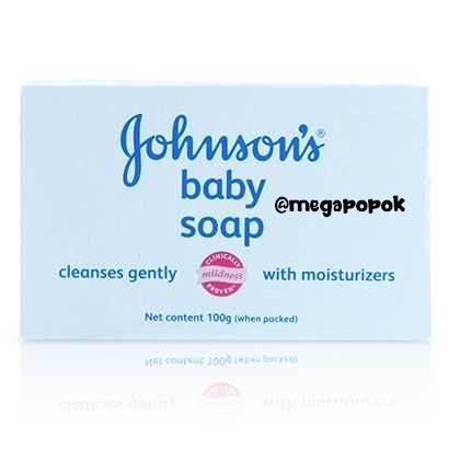 Johnson's Baby Soap Bar Blossoms/Milk/Putih 100gr/megapopok