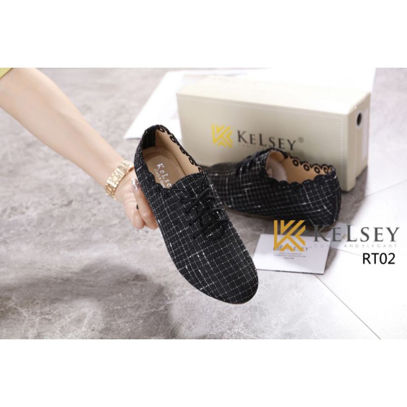 Kelsey Sepatu Wedges Wanita RT02