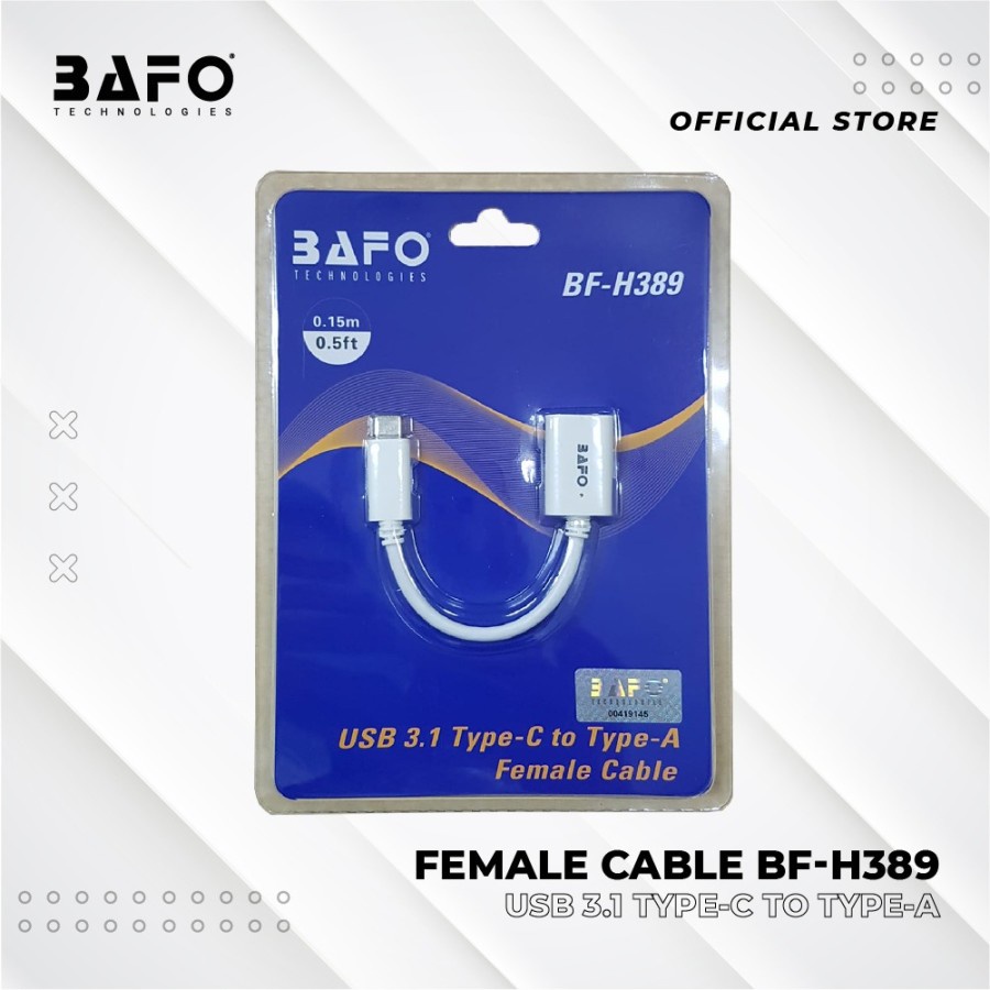 Converter Cable Type-C to USB 3.1 BAFO BF-H389 - Female