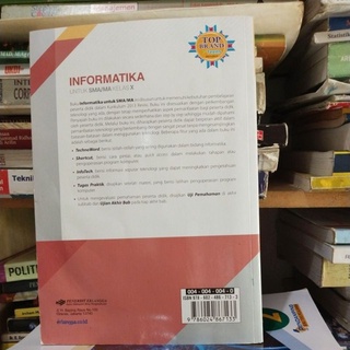 Jual Buku Informatika Kelas 10/X/1 Sma Ma Erlangga Revisi | Shopee ...