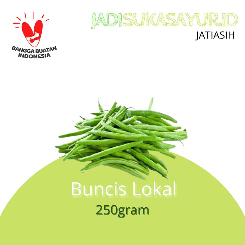 

Buncis lokal 250gram - Sayuran Segar Bekasi