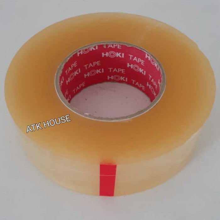 

PROMO OPP Lakban JUMBO Bening Coklat 2inc 45mm*300meter/Plakban Jumbo