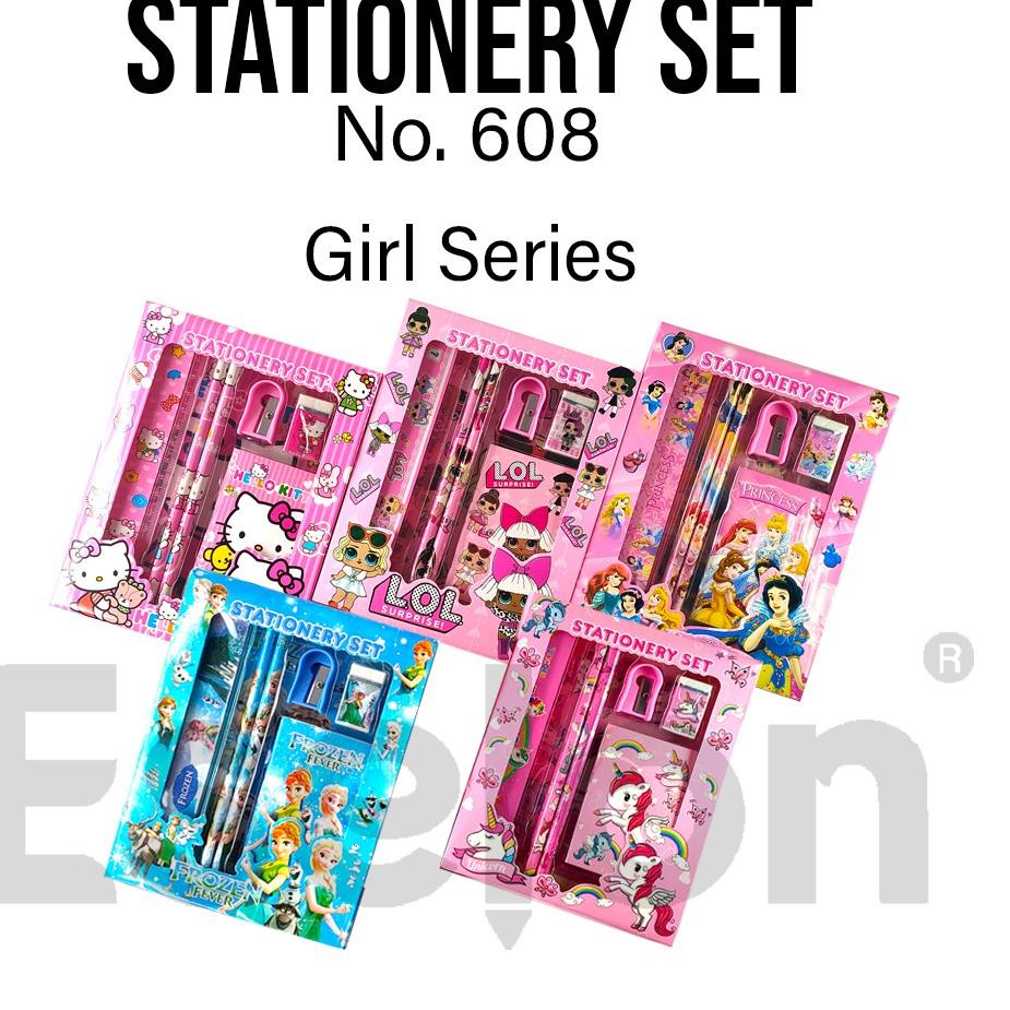 

49 Paket alat tulis 6in1 NOTES / Alat tulis set karakter / Stationery set + NOTES 608 ➤ (Kirim Sekarang)