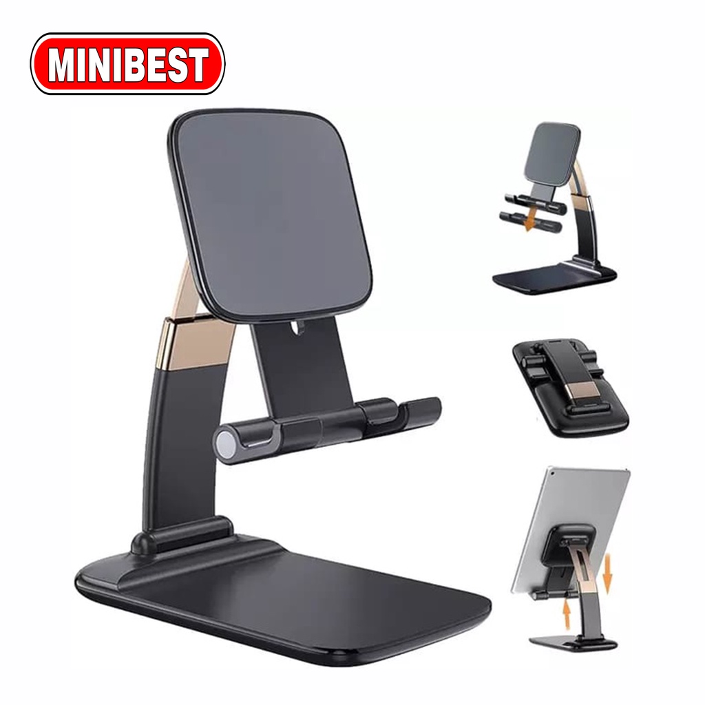 [MB] Stand Holder/ Dudukan Ponsel / Tablet Model Lipat Fleksibel Untuk Meja ZJ08