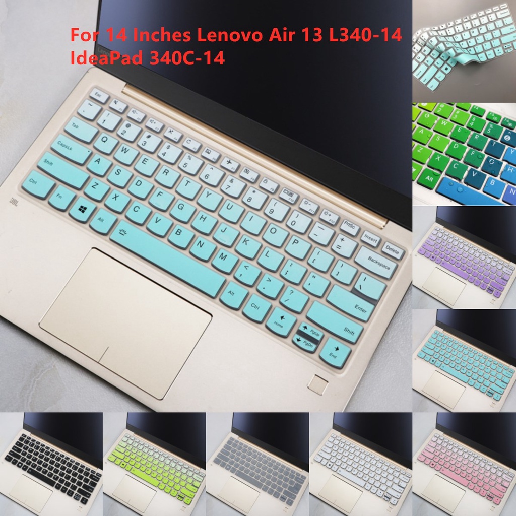 for Lenovo Xiaoxin Air 13 L340-14 Ideapad 340c-14 Cover Pelindung Keyboard Bahan Silikon Untuk