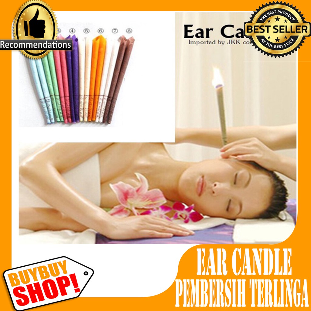 EAR CANDLE TERAPI PEMBERSIH TELINGA /  TEROMPET Indian Original Terapi Telinga