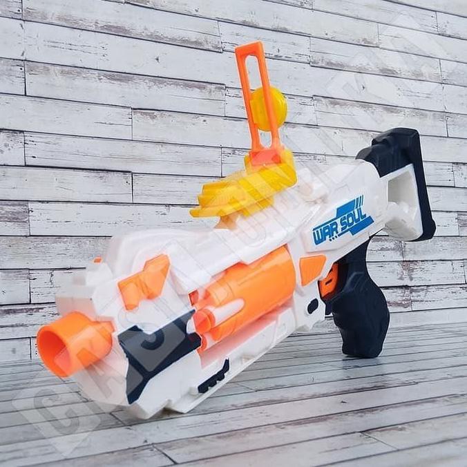 Space Wars Blaster 7014 - Soft Bullet Gun Mainan Pistol Replika NERF