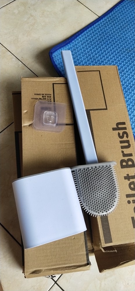 Rb Cm-h13 Sikat Toilet Wc Kamar Mandi Dapur Pembersih Kloset Silicon Brush Serbaguna