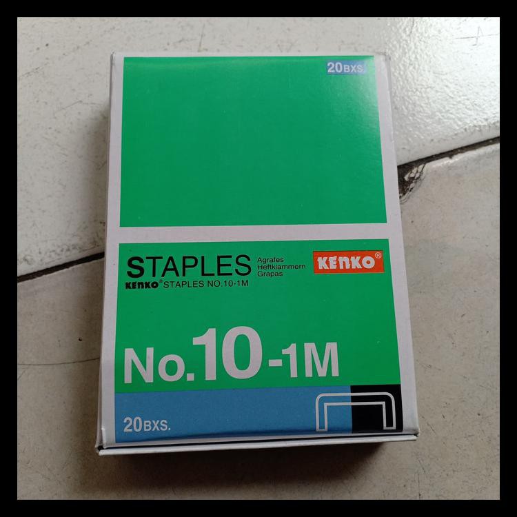 

DISKON! isi Staples kenko 1 pak 20 box no 10-1m