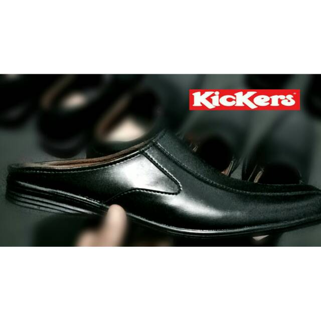 Best seller !!! Sepatu Sendal Pria Bustong kickers cowok pantopel kerja kantoran formal