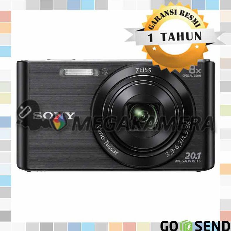 DISKON Sony DSC-W830 Digital Camera Pocket Compact - black