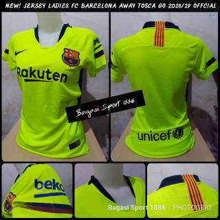 Jersey Baju  Bola  Kit Barcelona  Barca  Ladies Cewek  Wanita 