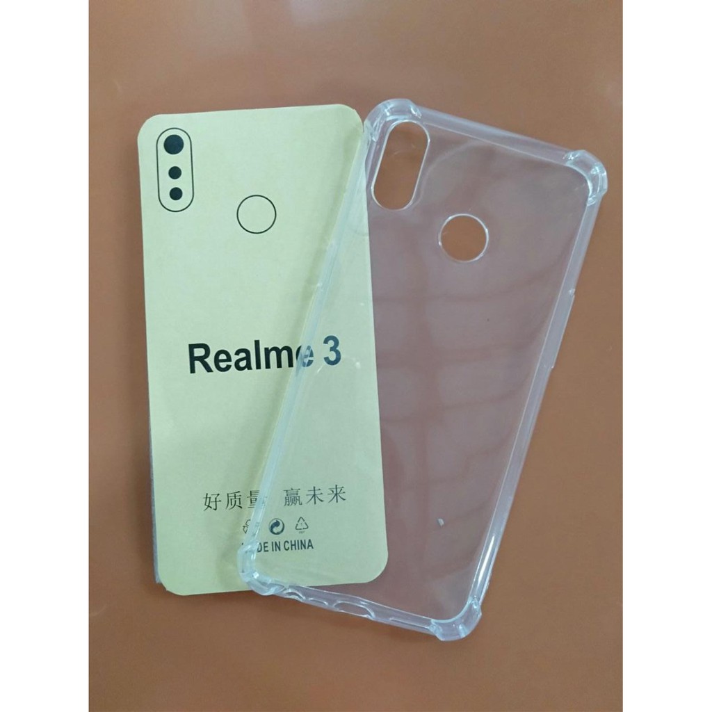 Anticrack Realme 2 2 Pro 3 3 Pro 5 5 Pro 5i 5S Silikon Case Bening Lembut Lentur Transparan Lembut