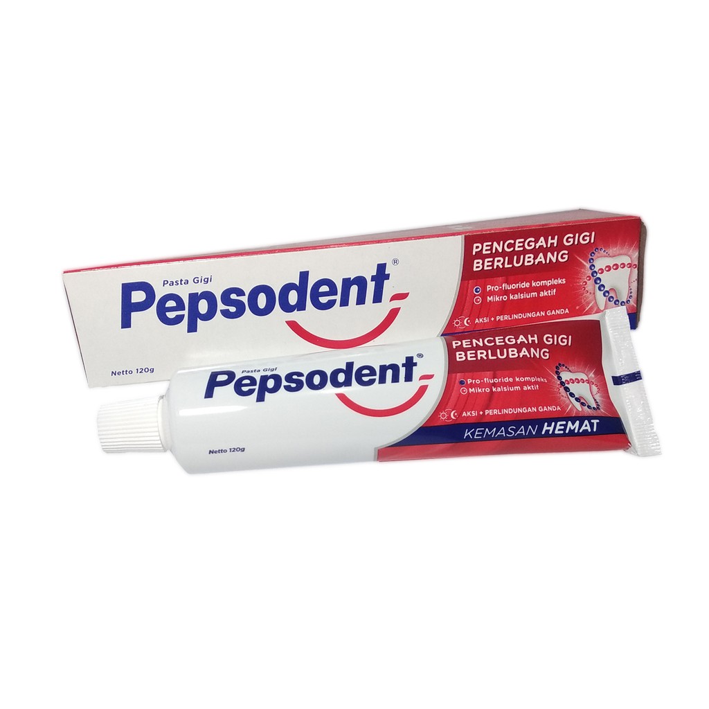 Pepsodent Pencegah Gigi Berlubang 120 gram Pasta Gigi Odol