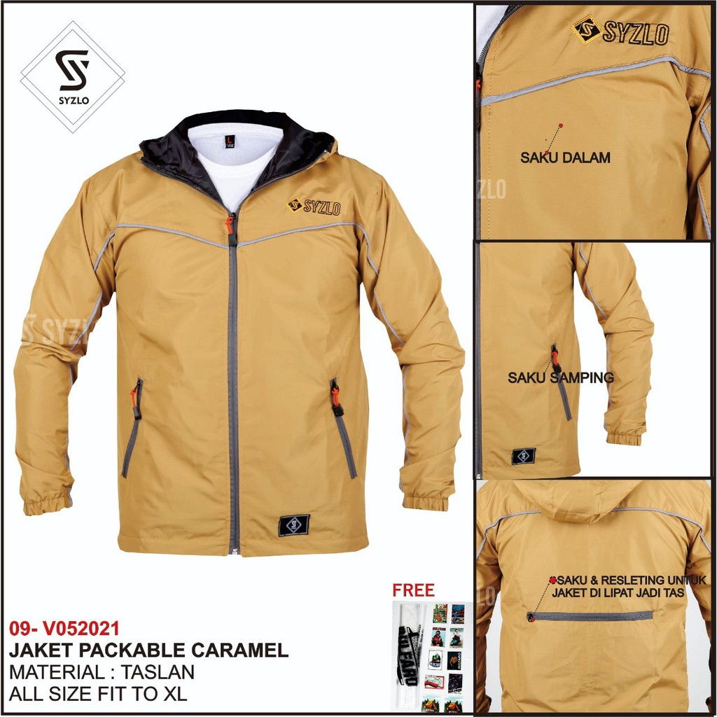 JAKET OUTDOOR ANTI AIR/JAKET ANTI AIR/JAKET SYZLO ORIGINAL/BISA BAYAR DI TEMPAT/JAKET MUSIM DINGIN