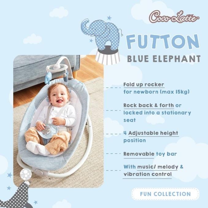 Bouncer cocolatte futton