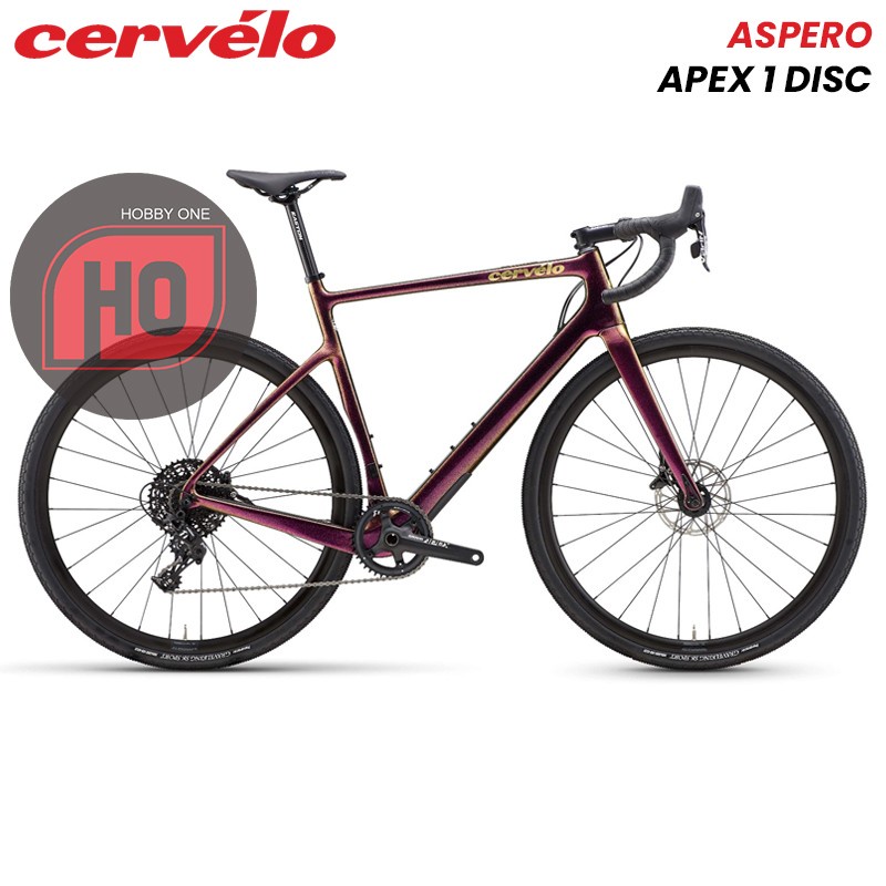 CERVELO ASPERO APEX 1 DISC Purple Sunset - Full Bike Gravel