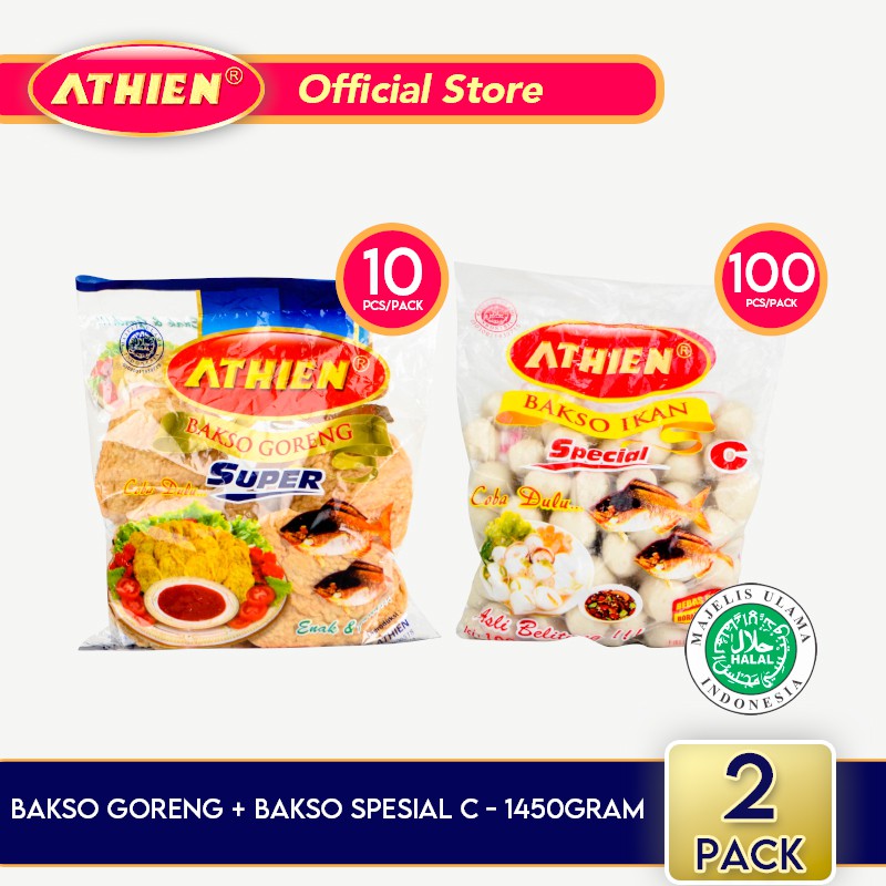

Athien - BUNDLE Bakso Goreng + Bakso Spesial C / 1450gram