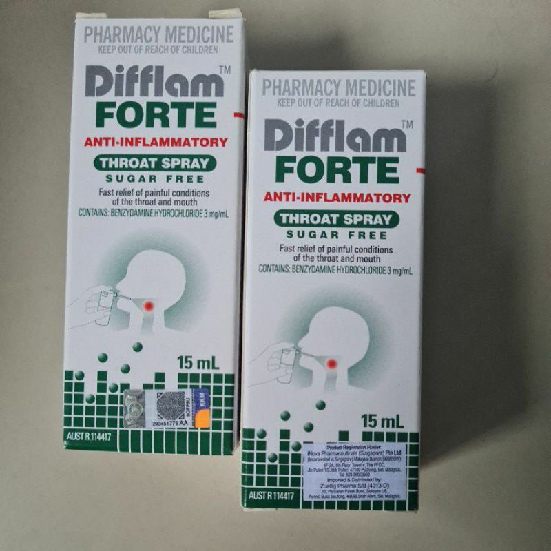 Difflam forte throat spray (Ready)