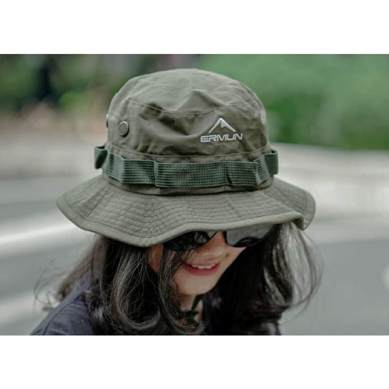 BUCKET HATS RIMBA/TOPI JUNGLE KEKINIAN COD