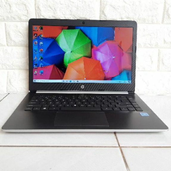 Laptop HP 14-ck0013TU Intel Celeron N4000 1.10GHz 4GB 1000GB 2nd Mulus