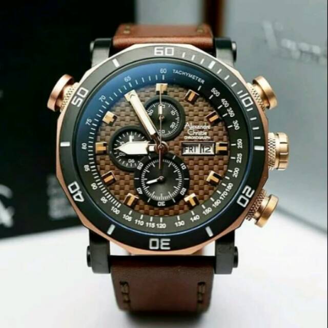 Jam Pria Alexandre christie Ac 6308 original