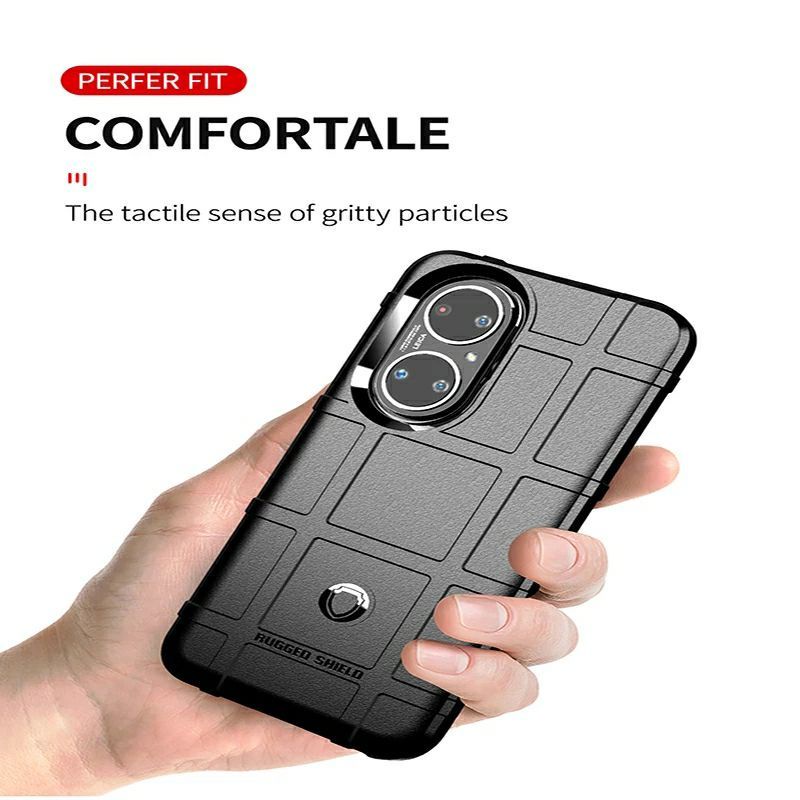 Soft Case Huawei P50 Pro Original Rugged Shield Shock-proof Luxury Cover Casing Softcase Silikon Cas