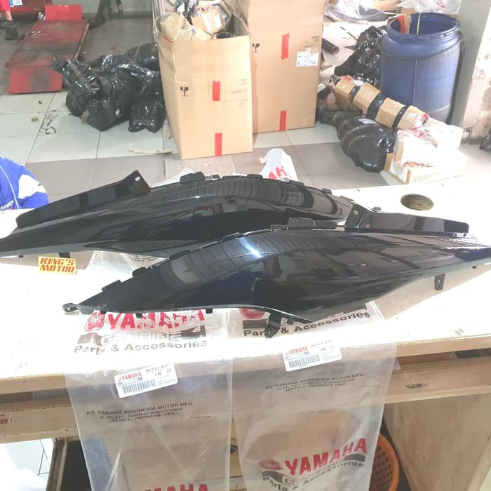 COVER BODY SOUL GT 115 HITAM (1KP-P7) asli yamaha