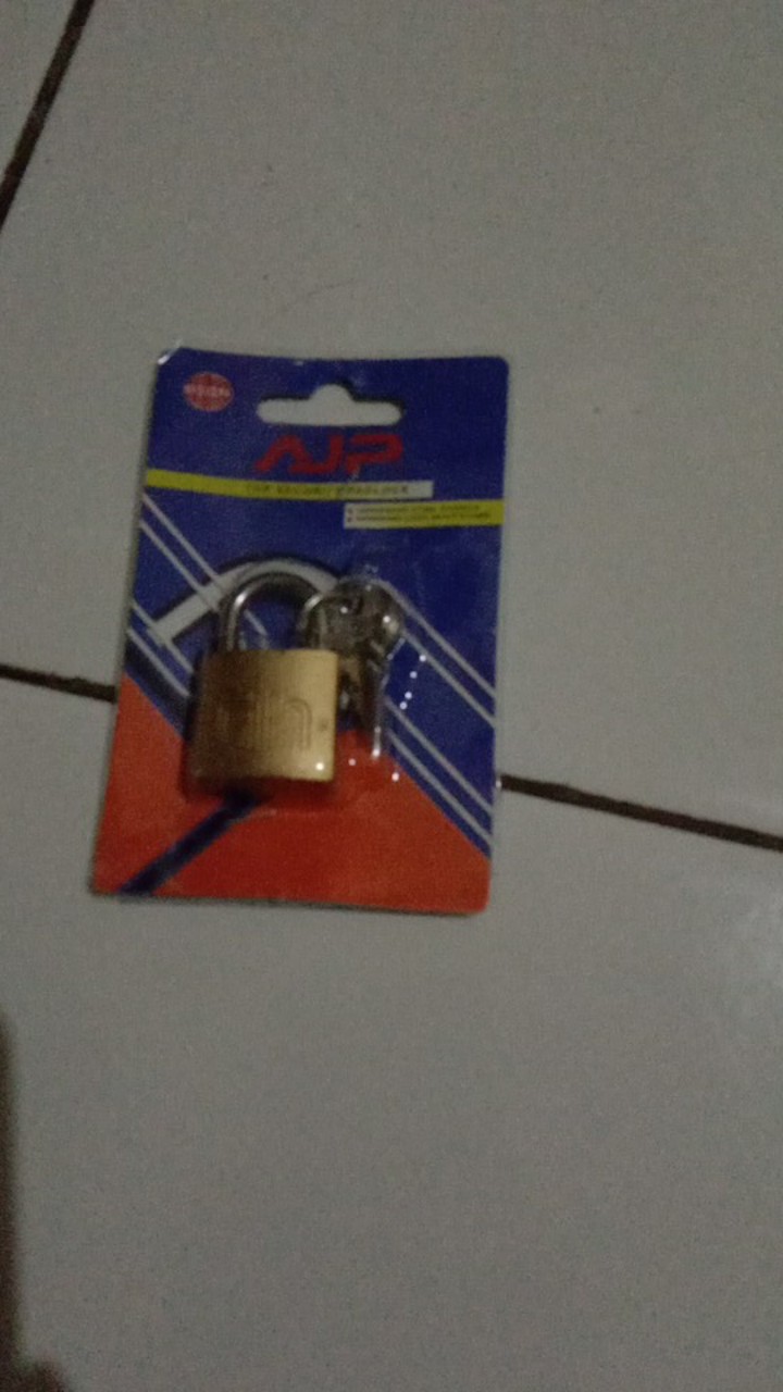 Gembok Cat / Kuning - 20 Mm / 25 Mm / 30 Mm / 40 Mm / 50 Mm