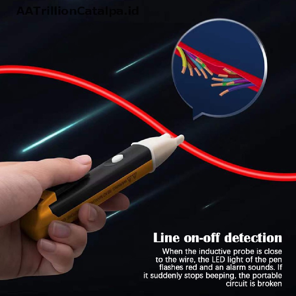 Aatrillioncatalpa Pensil Tes Induksi Non-Kontak Dengan Lampu