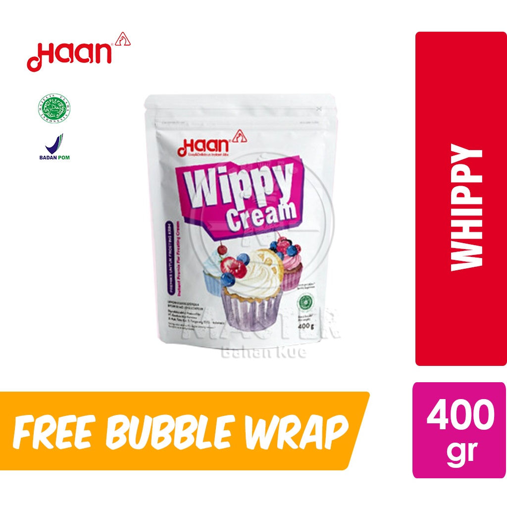 

Haan wippy cream 400 gr