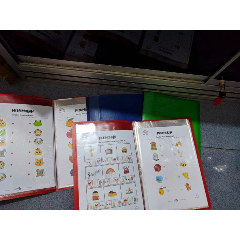 

Worksheet 1 & 2 / wipe and clean book termurah