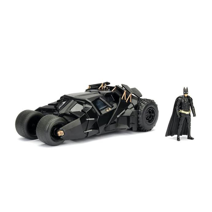 Jada Batmobile 1:24 2008 The Dark Knight Batmobile Batman Figure 98261 - Termurah 