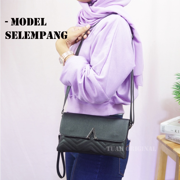 TUAH SLIM BAGS ( New ) SLingbag import Vicktory Bordir V Cluth 12 / Tas Wanita Import Terbaru 2022 Kekinian viral/ Tas Selempang Wanita Terlaris / Tas Cluth import Wanita / Dompet HP Dan Uang Wanita Terbaru 2022