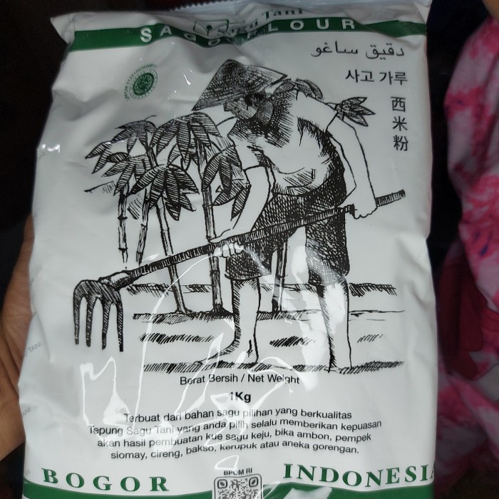 

cs777vv Tepung Sagu Tani 1 Kg Da01D100