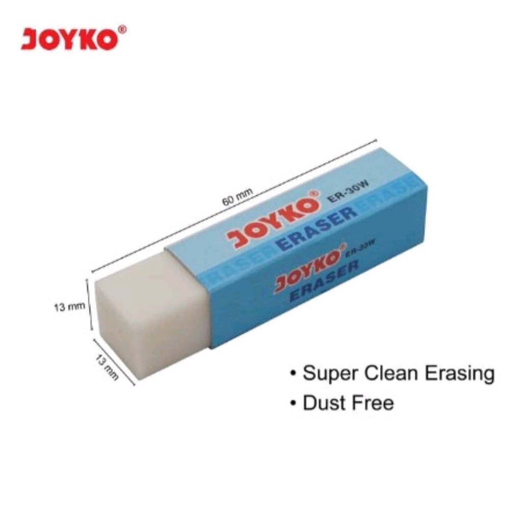 

Eraser / Penghapus Joyko ER-30W / EB-30 ( Per Pcs )