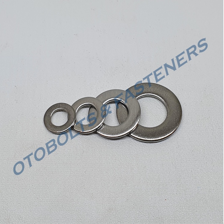 [PAKET 100PCS] SUS304 Ring Plat M6 Stainless Steel