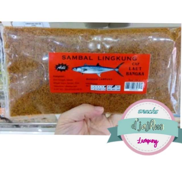 

SAMBAL LINGKUNG CAP LAUT BANGKA 200GR