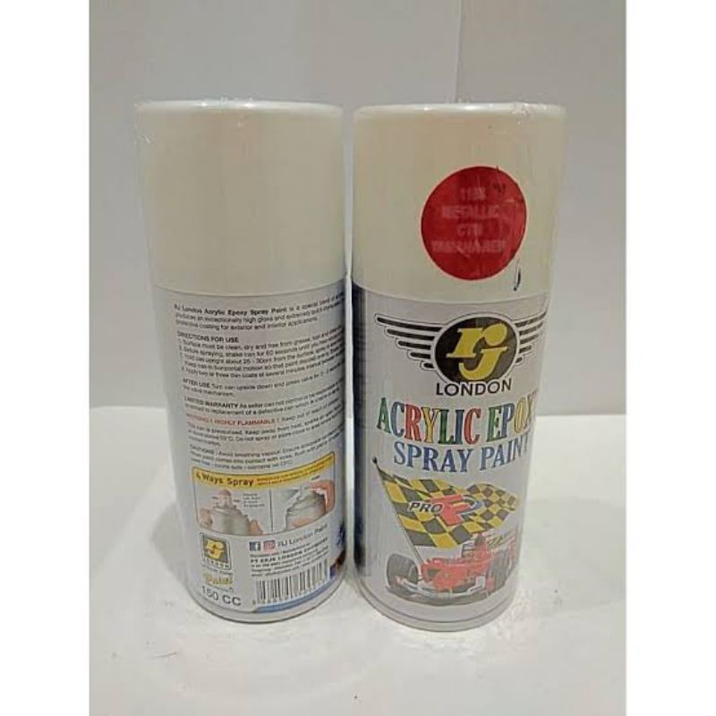 

Cat semprot Acrylic epoxy rj 1108 metallic ctm Yamaha red 150cc