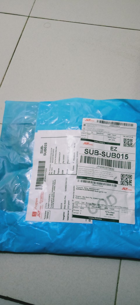 Pripoen Batik Kbp341 - Kemeja Batik Pria Sogan Warna Coklat Motif Mahkota