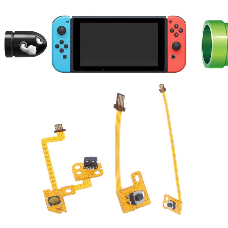 Btsg Zr / Zl / L Kabel Flex Tombol Pengganti Untuk Nintendo Switch