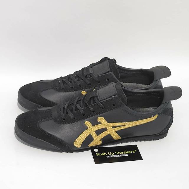 Sepatu Pria-Casual Onitsuka-Tiger Japan Black Gold