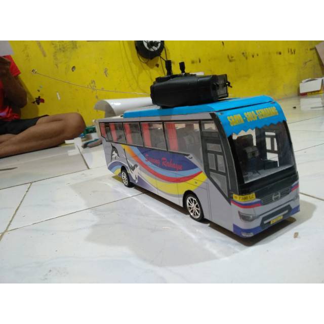 Miniatur Bis Murah All New Discovery Sugeng Rahayu Remot