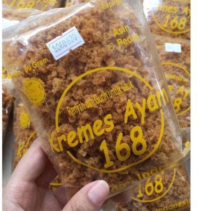 

❝❞ [COD] TERLARIS KREMESAN AYAM 168 / KRUPUK KREMES AYAM ORIGINAL ASIN GURIH .,.,.