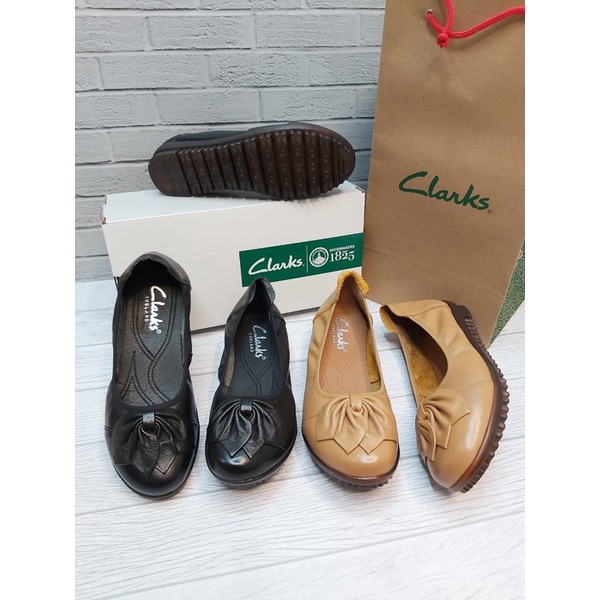 Clarks Shoes RG-8826 100% kulit sapi asli