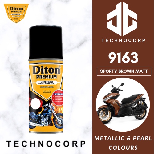 

Cat Semprot DITON PREMIUM 9163 SPORTY BROWN MATT / MERAH TEMBAGA DOFF