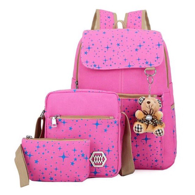 [LOKAL] DOMMO - D1246 TAS KLIPE - Tas Ransel Backpack Korea Fashion Morymony